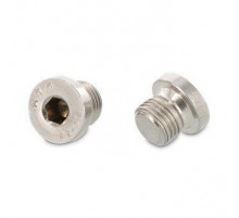 DIN 908 A4 G 3/4" согласно DIN 228 Пробка резьбовая с трубной цилиндрической резьбой Уитворта нержавеющая с буртом и шестигранным углублением под