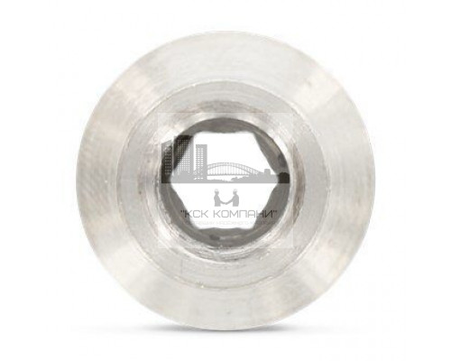 Art. 9062 М3X7 A1 Гайка нержавеющая стяжная мебельная с потайной головкой внутренний шестигранник