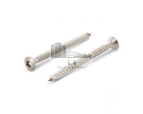 Art. 9046 A2 3,5X25 TX10 Cаморез универсальный с полупотайной головой и шлицем TORX нержавеющий