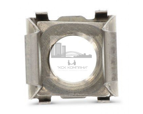 Art. 9039 М6 А2 Гайка нержавеющая 1,7-2,7 мм, квадратная