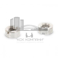 DIN 546 AISI 303 M 2,5 Гайка нержавеющая щлицевая круглая (с прорезями)