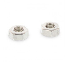 Гайка М1.6 A/F 3,2 DIN 934 A2 нержавеющая, шестигранная с крупной резьбой