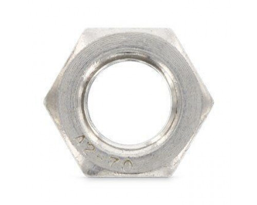 DIN 985 A2-70 M 18 Gleitmo Гайка нержавеющая, низкий тип, самоконтрящаяся шестигранная