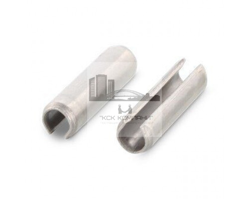 ISO 8752 AISI 301 3X40 Штифт цилиндрический пружинный, разрезной, трубчатый из нержавеющей стали