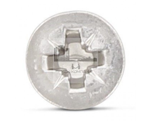 DIN 965 A2 M 4X10 Z Винт с потайной головкой и крестообразным шлицем PZ (Pozidrive) нержавеющий
