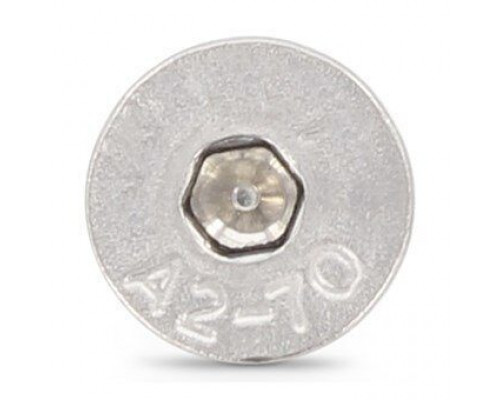 ISO 10642 A4 M 5X22 Винт с потайной головой и внутренним шестигранником нержавеющий