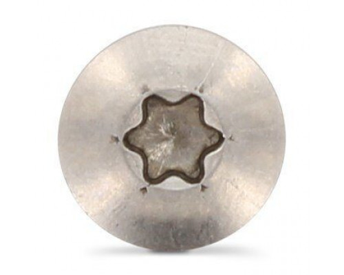 Art. 9083 A4 6X45 TX30 Шуруп самонарезающий с увеличенной низкой полукруглой головой и полной резьбой, шлиц TORX для дерева и дверных петель