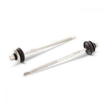 Art. 9520 A2 K 6,5X130 Саморез биметаллический с шестигранной головой, прокладкой и крылышками для фиброцемента 22 мм