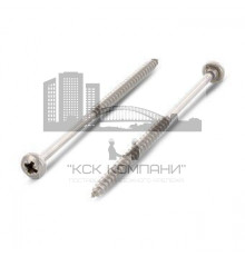 Art. 9048 A2 6,0X140/70 Z Саморез универсальный с полукруглой головой и шлицем PZ нержавеющий