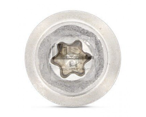 Art. 14579 A2 M 8X25/25 TX40 Винт нержавеющий с цилиндрической головой, с фланцем и насечками под шляпкой, с звездообразныv шлицем TX (Torx)