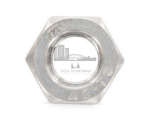 DIN 982 М16 SW24 DIN 982 A2 Гайка нержавеющая высокий тип самоконтрящаяся шестигранная