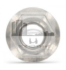 DIN 6923 М4 SW7 A4 Гайка нержавеющая, шестигранная, фланцевая без зазубрин