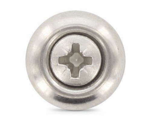 Art. 9167 A2 4,5X45 Z Шуруп по дереву с полупотайной головой с незакрепленной EPDM-шайбой (15 мм), шлиц PZ