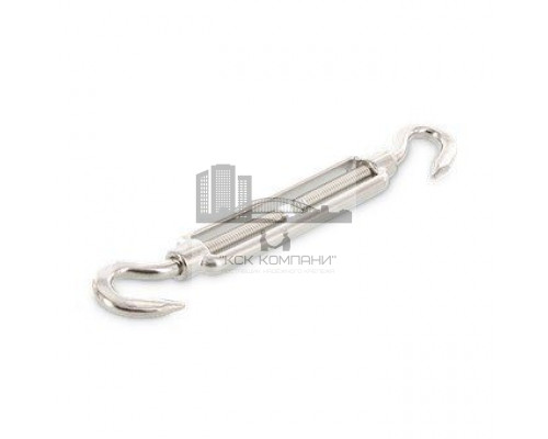 Art. 9072 A4 M 8 type B Талреп тип "крюк-крюк" для натяжения каната нержавеющий