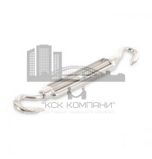 Art. 9072 A4 M 8 type B Талреп тип "крюк-крюк" для натяжения каната нержавеющий