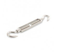 Art. 9072 A4 M 10 type B Талреп тип "крюк-крюк" для натяжения каната нержавеющий