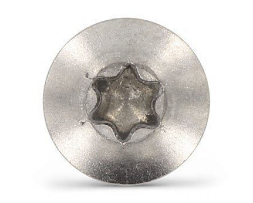 ISO 14587 A2 C 2,2X25 TX6 Винт самонарезающий с полупотайной головкой и звездообразным шлицем TX (TORX), форма С - острый конец нержавеющий