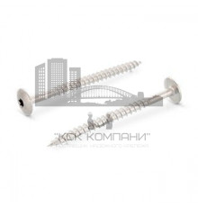 Art. 9086 A2 4,8X38 TX20 Саморез с расширенной низкой полукруглой головкой, неполной резьбой и звездообразным шлицем TX