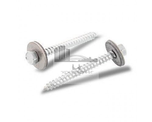 Art. 9098 A2 A 6,5X130 Саморез фасадный с острым концом, шестигранной головой и EPDM-шайбой 22 мм