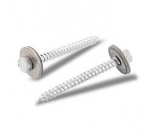 Art. 9098 A2 A 6,5X90 Саморез фасадный с острым концом, шестигранной головой и EPDM-шайбой 22 мм