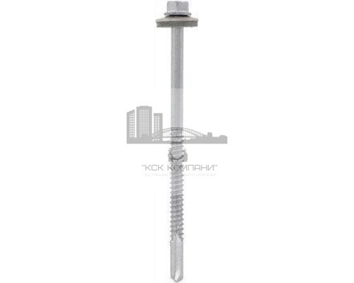 Art. 9504 A2/CV 5,5X138 Винт биметаллический самонарезающий сверлоконечный с уплотнительной шайбой 16 мм (сверл. способность 12 мм)  купить в Москве