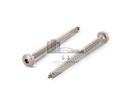 Art. 9045 A4 3,5X45 TX15 Саморез универсальный с полукруглой головой нержавеющий и шлицем TORX