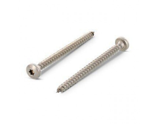 Art. 9045 A4 4,5X40 TX20 Саморез универсальный с полукруглой головой нержавеющий и шлицем TORX  купить в Москве