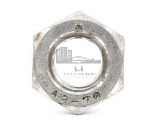 ISO 7042 A4 VM 14 Gleitmo Гайка нержавеющая шестигранная с преобладающим крутящим моментом (all-metal nuts)