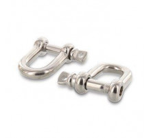 Art. 9076 A4 8 Скоба такелажная с резьбовым штырем нержавеющая