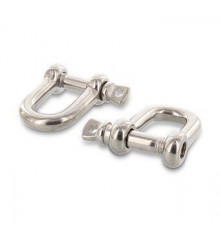 Art. 9076 A4 25 Скоба такелажная с резьбовым штырем нержавеющая