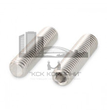 ISO 4026 A4 M 2X14 Винт установочный с шестигранным углублением под ключ и плоским концом нержавеющий