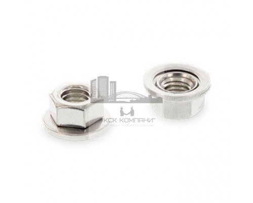 М4 SW7 A2 Комби-гайка с конической резьбой  (Compy-nuts) D=10