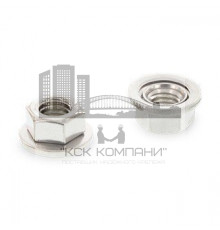 М5 SW8 A2 Комби-гайка с конической шайбой  (Compy-nuts) D=15