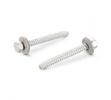 Art. 9057 A2 BZ 6,3X38 Саморез фасадный с тупым концом, шестигранной головкой и EPDM-шайбой 16 мм