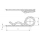 DIN 11024 A4 5X80 Шплинт пружинный игольчатый с двойным кольцом нержавеющий