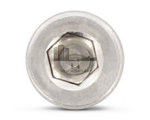 DIN 6912 A4 M 16X80 Винт с низкой цилиндрической головой, внутренним шестигранником и центрирующим отверстием нержавеющий