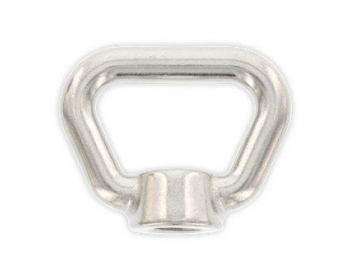 DIN 80704 A4 M 6 Рым-гайка швартовая нержавеющая с трапециевидной петлей