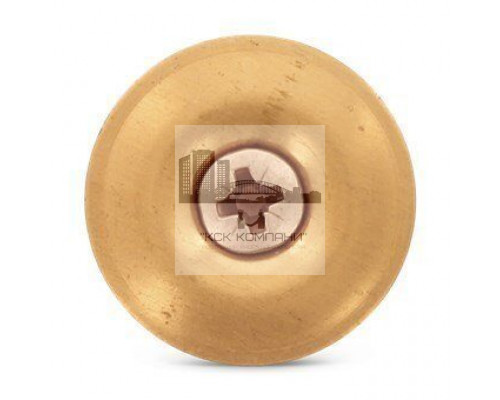 Art. 9069 A2-Cu 4,5X60 Z Шуруп по дереву с полупотайной головой с закрепленной EPDM-шайбой (25 мм), шлиц PZ  купить в Москве