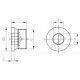 DIN 908 A4 G 1 1/2" согласно DIN 228 Пробка резьбовая с трубной цилиндрической резьбой Уитворта нержавеющая с буртом и шестигранным углублением по