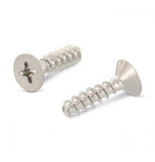 Art. 9090 A2 3,5X12 H Саморез притупленный с потайной головой шлиц PH для термопластичных материалов
