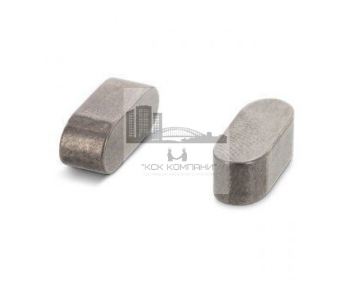 DIN 6885 AISI 316Ti A 5X5X25 Шпонка призматическая высокая тип A нержавеющая