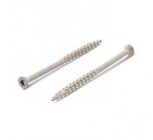 Art. 9142 A4 4,2X56/30 TX20 грубая резьба Шуруп с потайной головой и режущей канавкой нержавеющий для террас