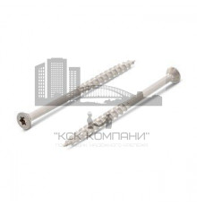 Art. 9142 A4 4,2X28/20 TX20 грубая резьба Шуруп с потайной головой и режущей канавкой нержавеющий для террас