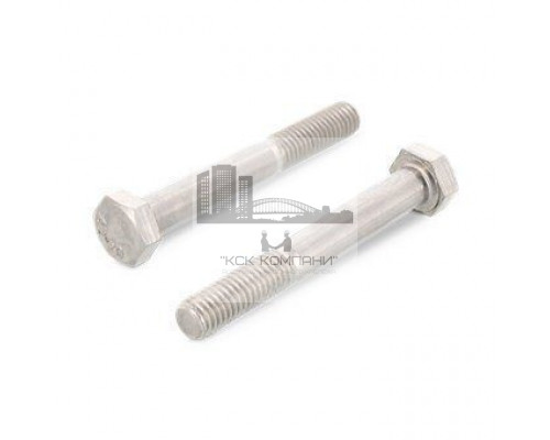 M6X180 DIN 931 A2 Болт нержавеющий неполная резьба с шестигранной головкой