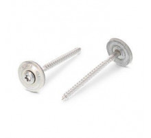 Art. 9288 A2 4,5X35 TX25 Шуруп по дереву с полупотайной головой с закрепленной EPDM-шайбой (20 мм), шлиц TX