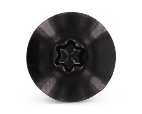 Art. 9086 A2 4,8X25 TX20 - RAL 9005 Саморез с расширенной низкой полукруглой головкой, неполной резьбой и звездообразным шлицем TX