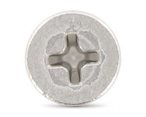 DIN 7504 A2 O 6,3X25 H Саморез самонарезающий сверлоконечный с потайной головой и крестообразным шлицем PH (Phillips), форма "О" нержавеющий