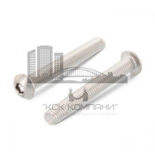 ISO 7380-1 A2 M 5X25/25 Винт нержавеющий с полукруглой головой и внутренним шестигранником