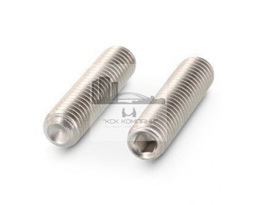 ISO 4029 A2 M 2X8 Винт установочный с внутренним шестигранником и засверленным концом нержавеющий