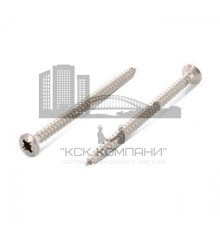 Art. 9049 A2 6,0X30 Z Саморез универсальный с полупотайной приподнятой головой и шлицем PZ нержавеющий